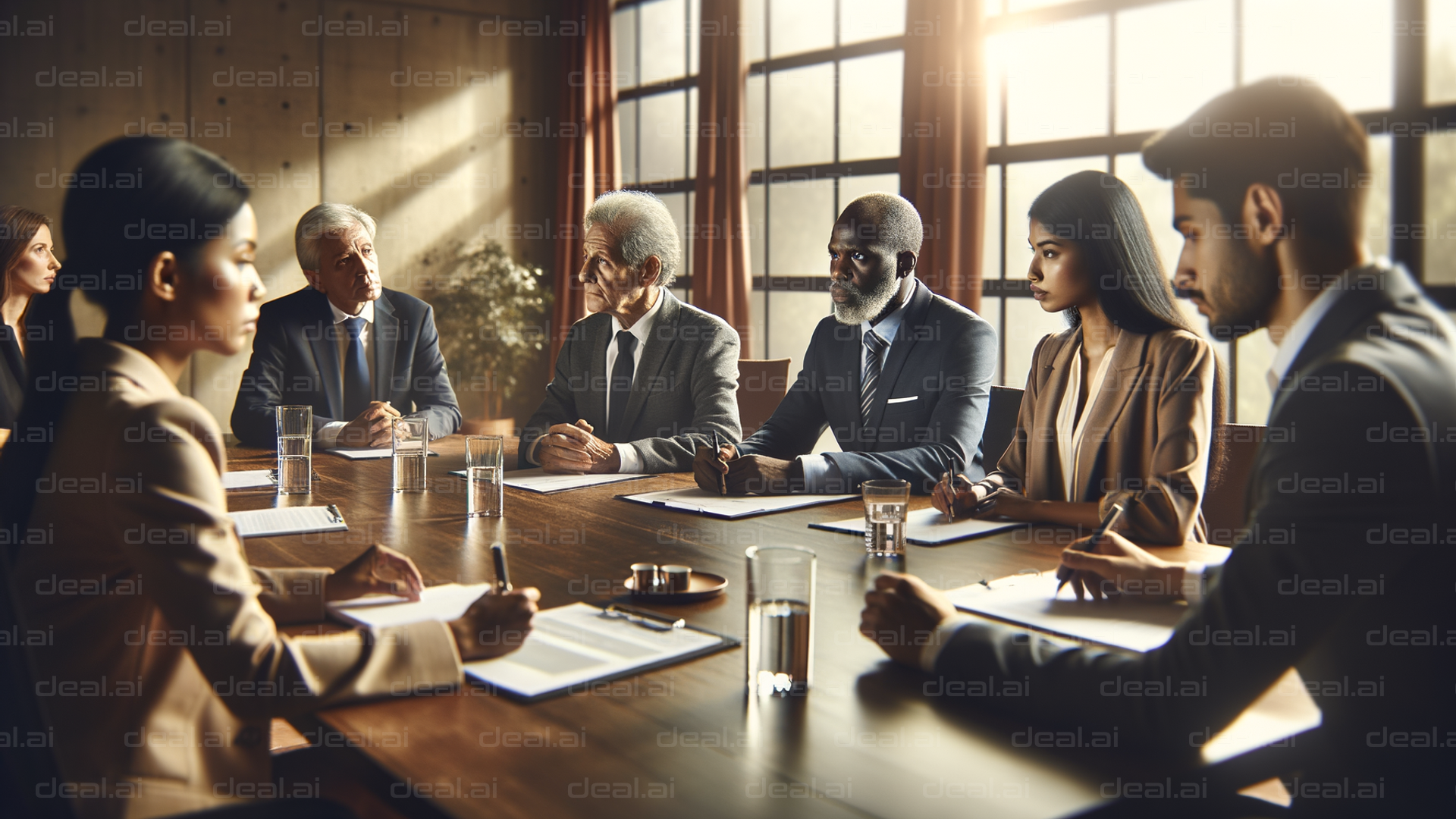 Boardroom Strategy Session