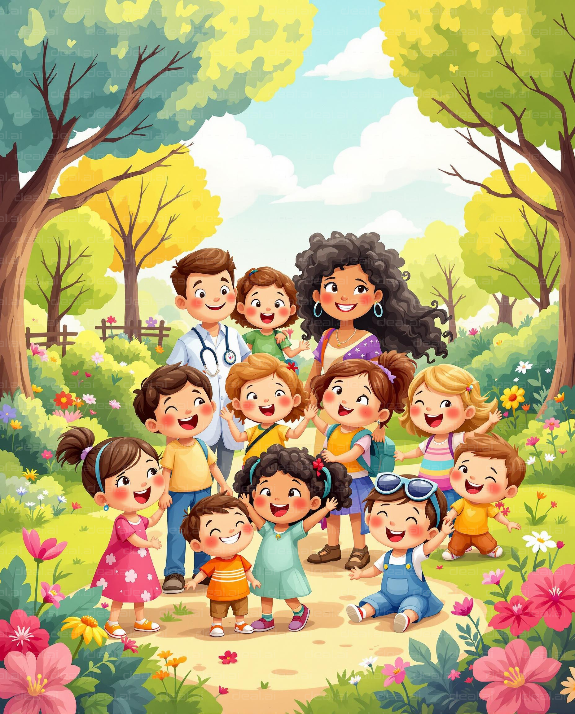 Joyful Day in the Park