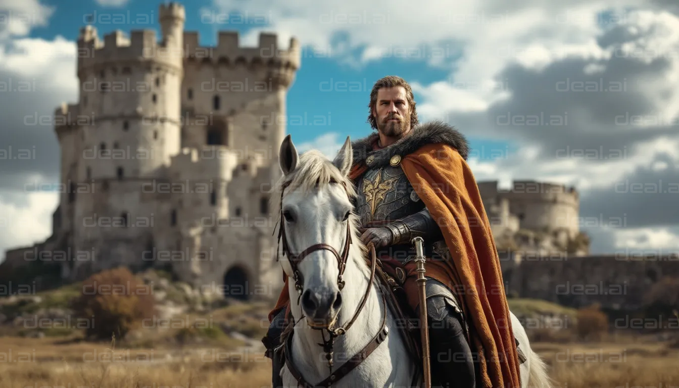 Knight by the Castle Gates