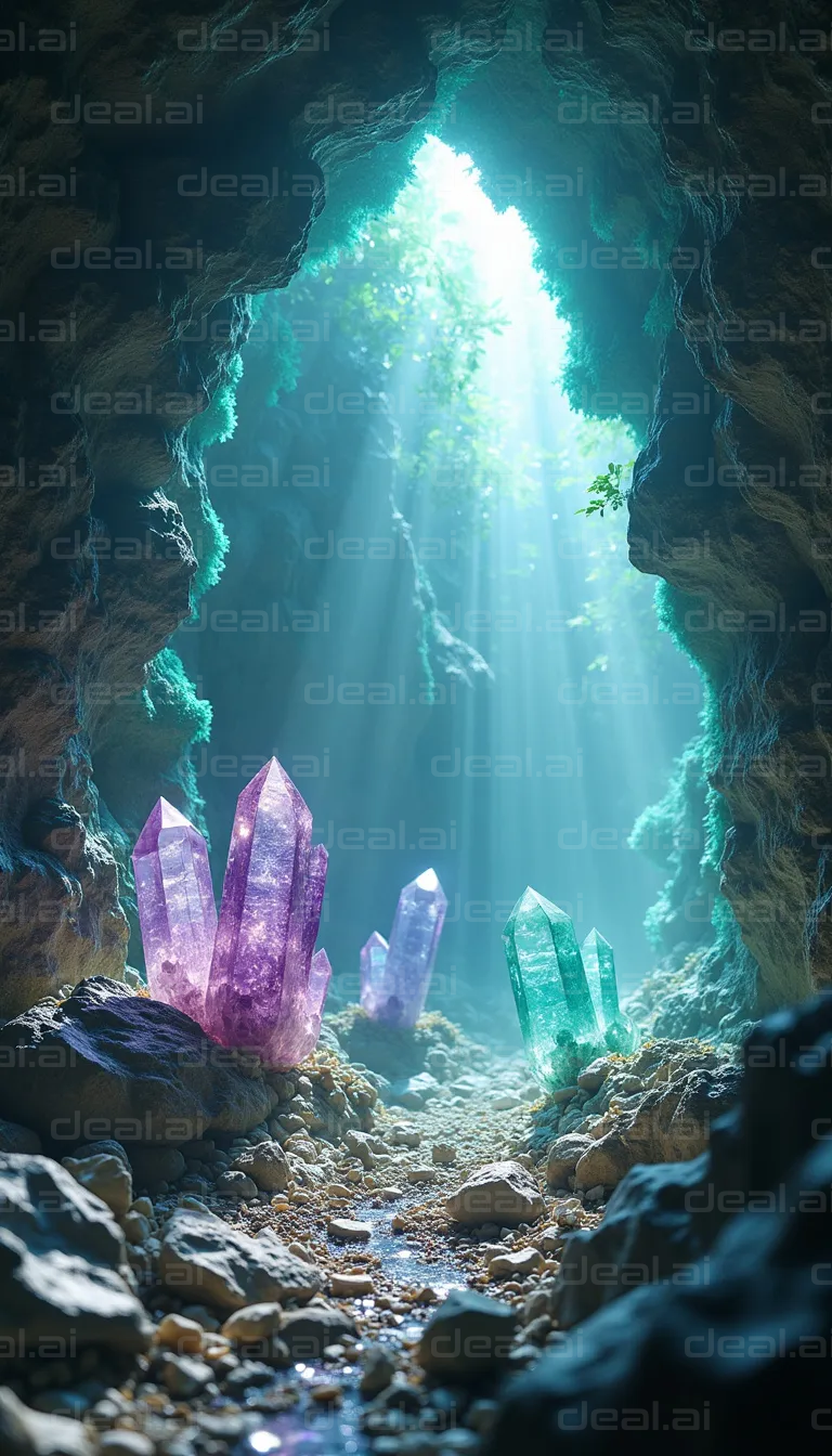 Enchanted Crystal Cave Discovery