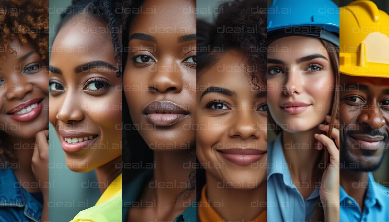 "Diverse Faces: Strength in Unity"