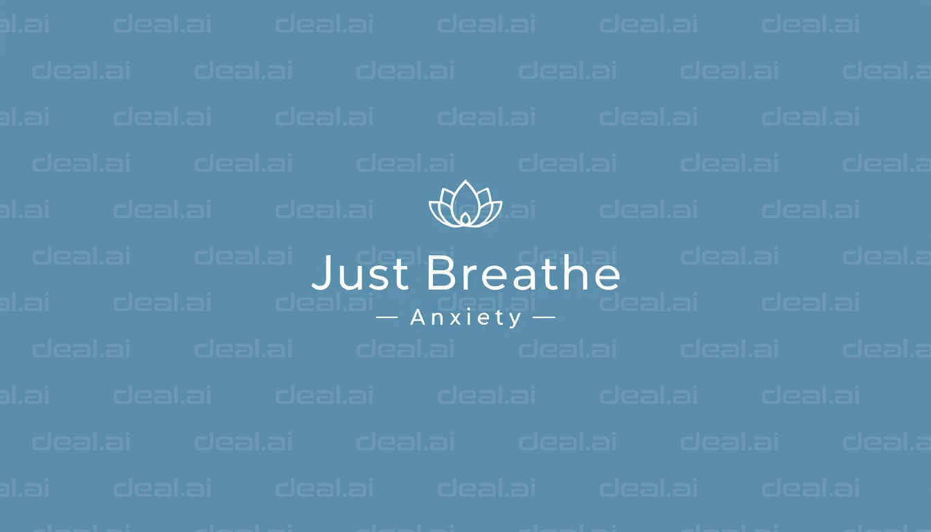 "Just Breathe for Anxiety Relief"