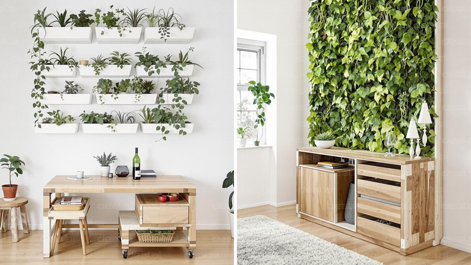 Stylish Indoor Vertical Gardens