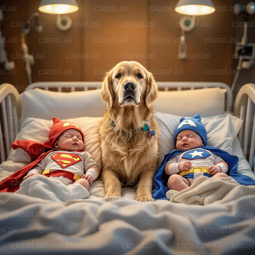 Superhero Nap Time with Dog Pal