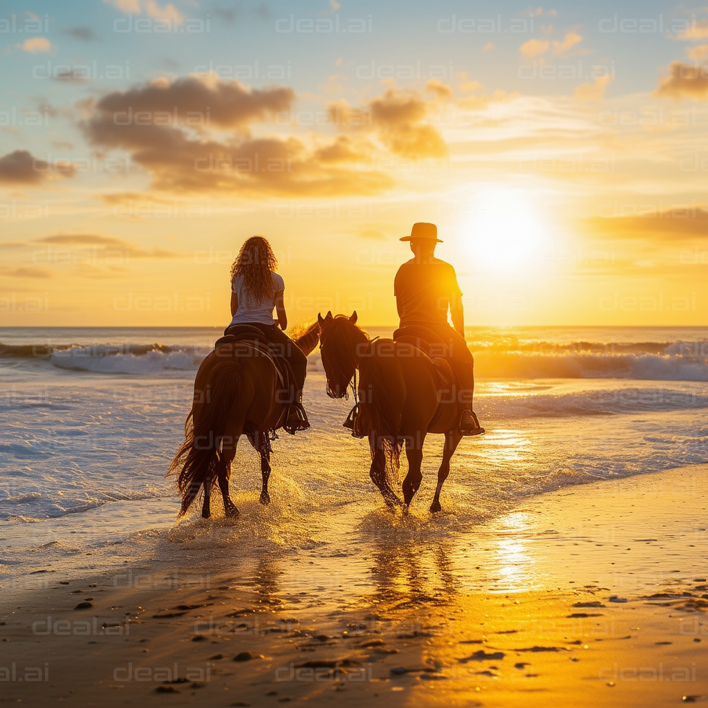 Sunset Beach Horseback Ride