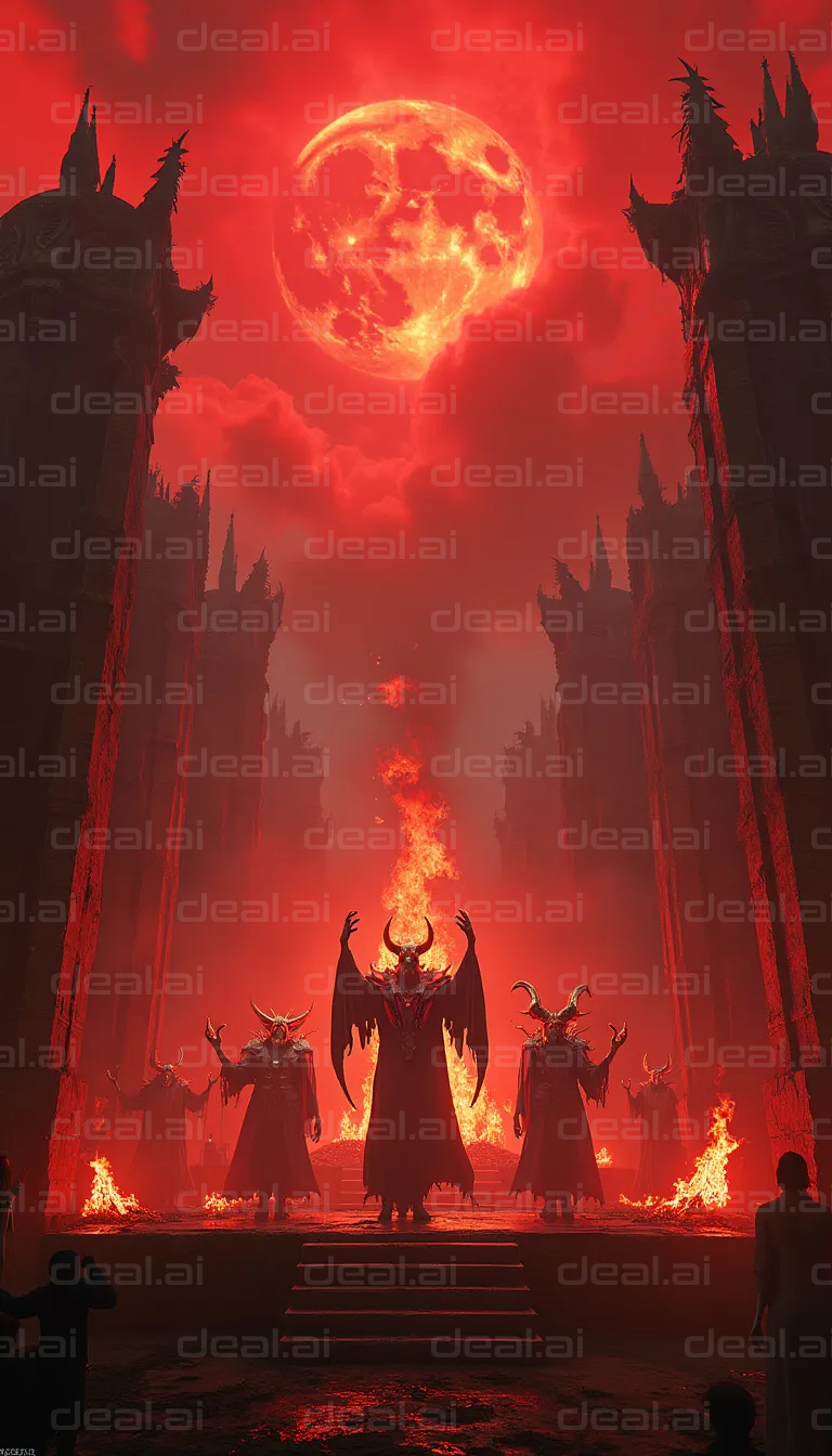 "Summoning Under the Blood Moon"