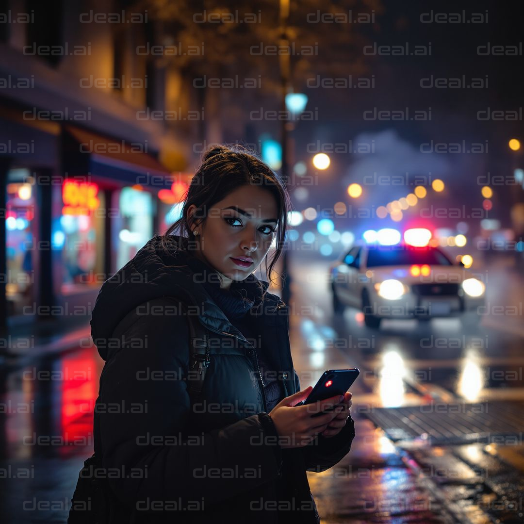 Nighttime City Alert