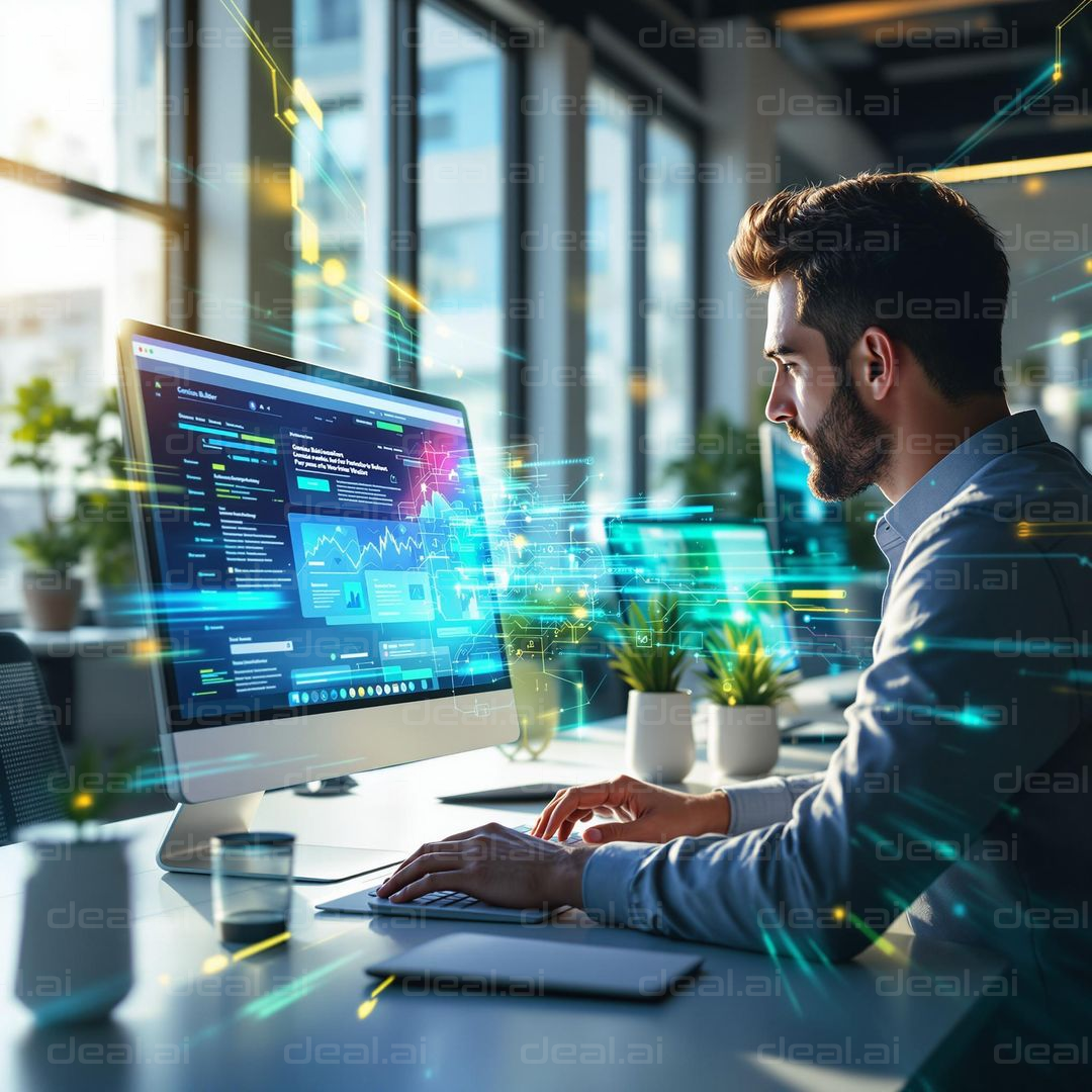 "Immersive Tech Workspace"