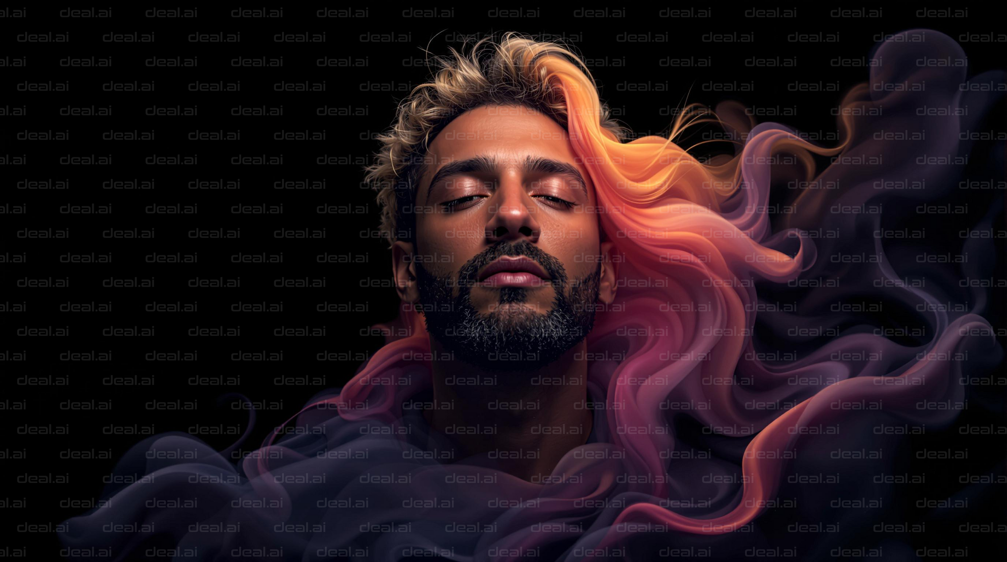 Ethereal Smoke Portrait