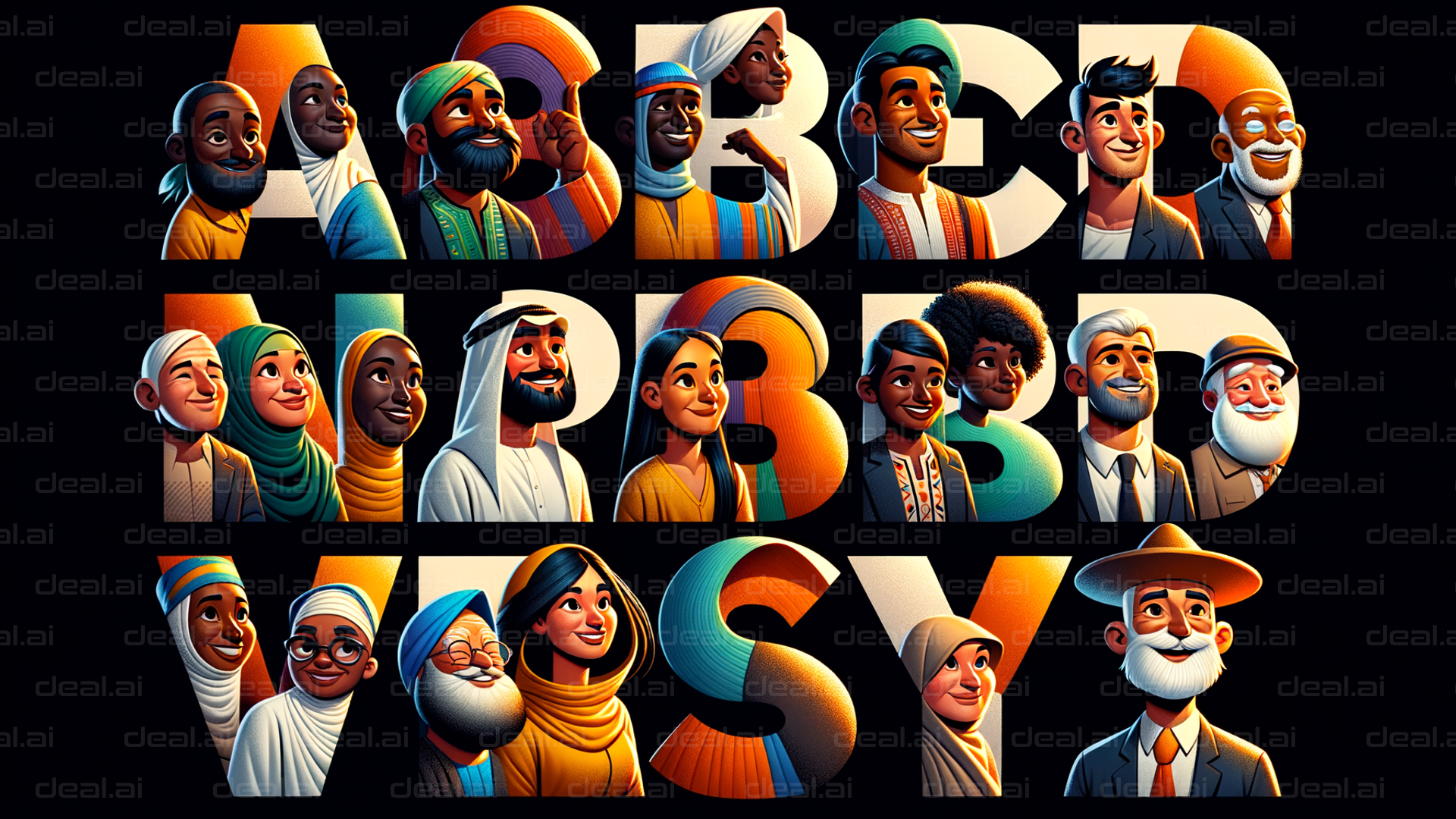 Alphabet of Diversity and Unity