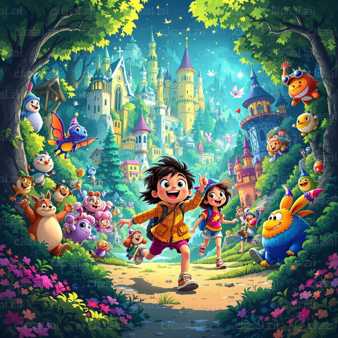 "Adventure in the Enchanted Forest"