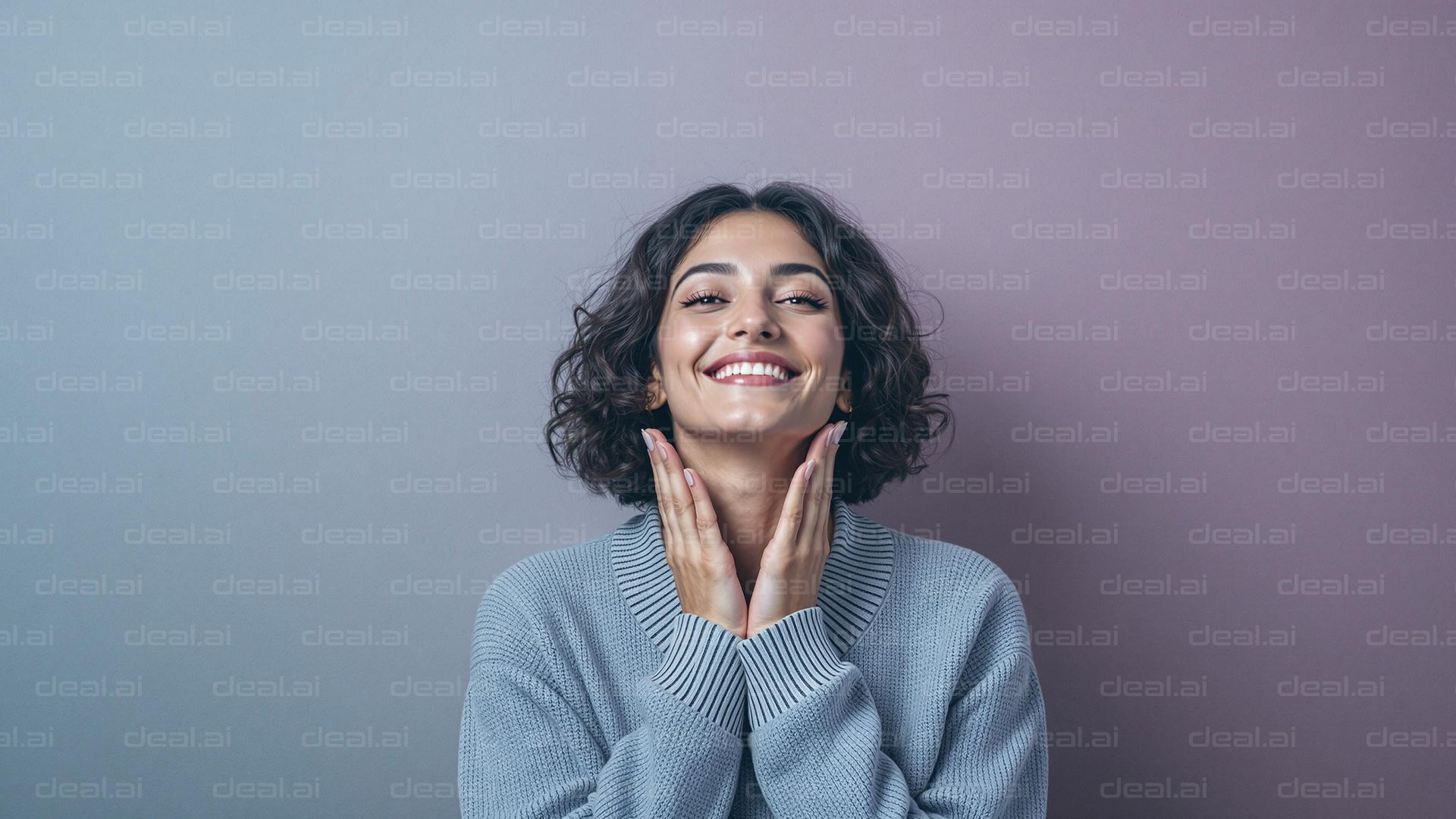 Joyful Smile and Serenity