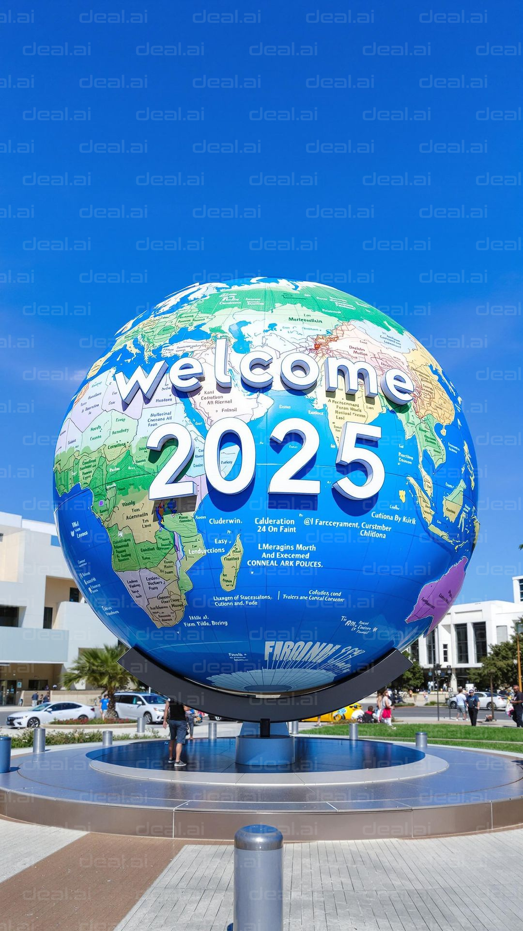 "Welcome 2025 Globe Celebration"