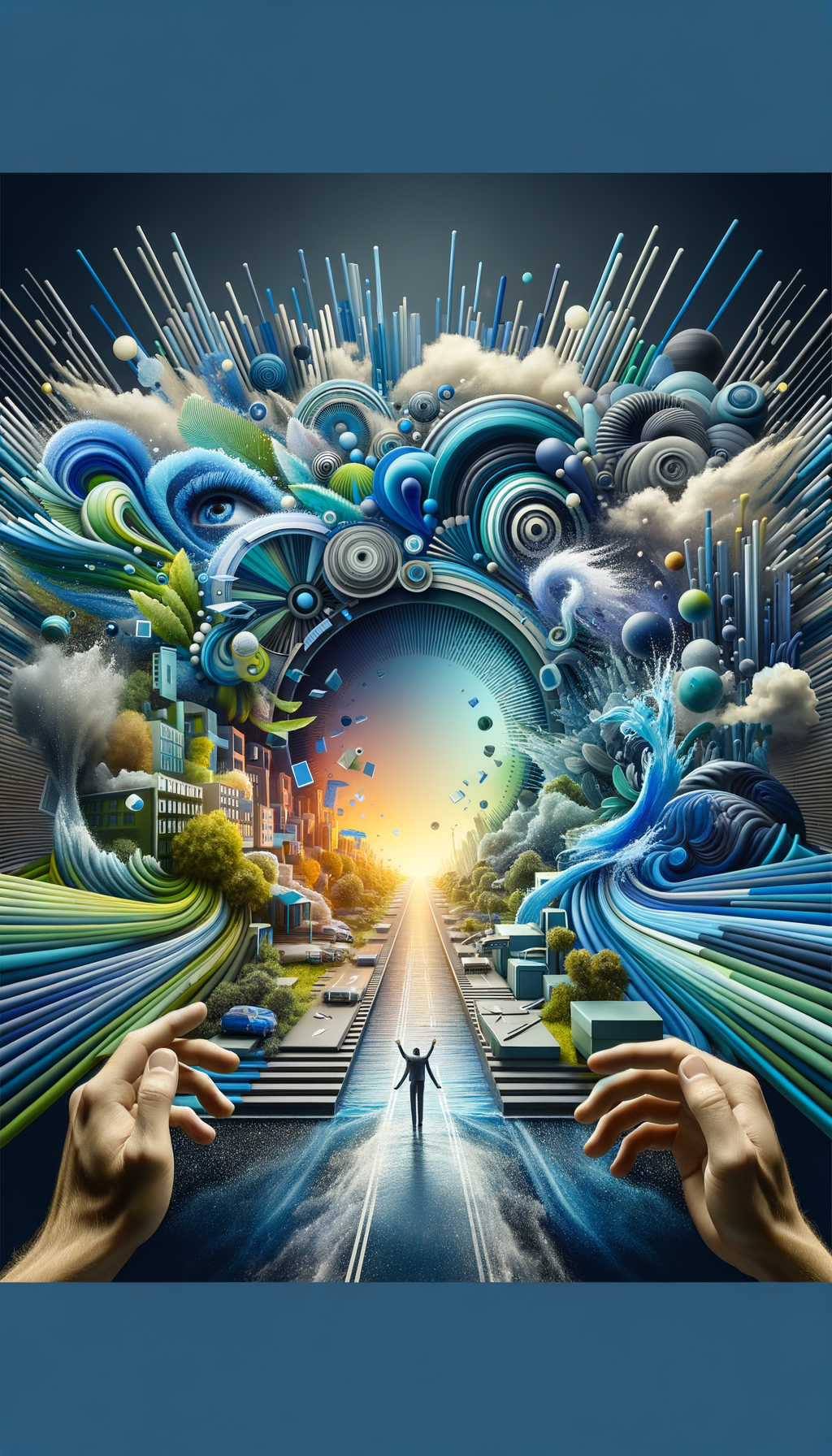 "Journey Through a Surreal Universe"