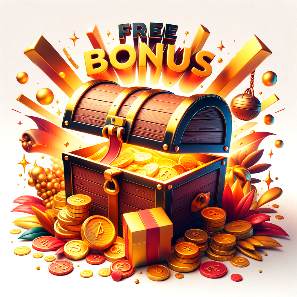 "Treasure Chest with Free Bonus Rewards"