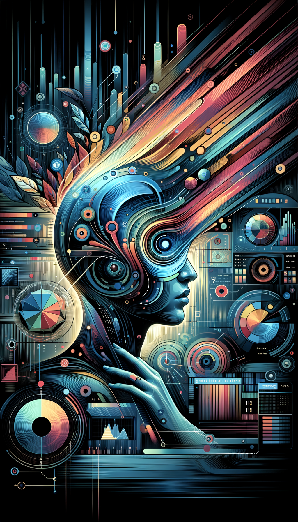 "Futuristic Digital Mind"