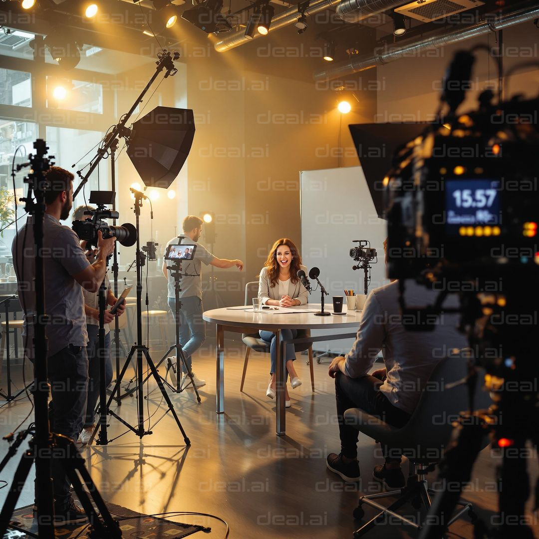Talk Show Behind the Scenes
