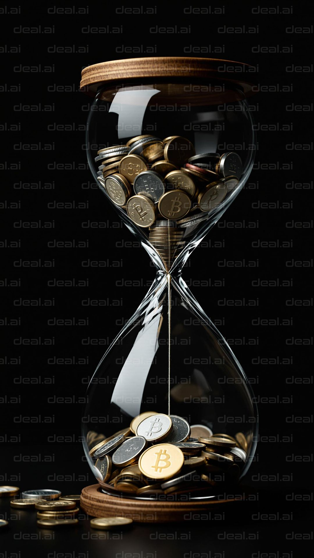 Time is Money: Crypto Hourglass
