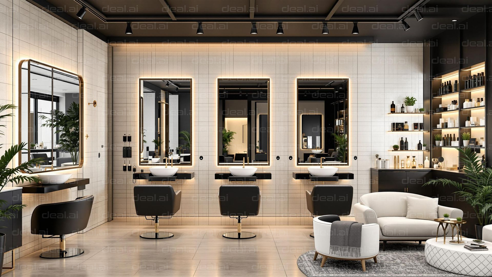 Modern Salon Interior Design