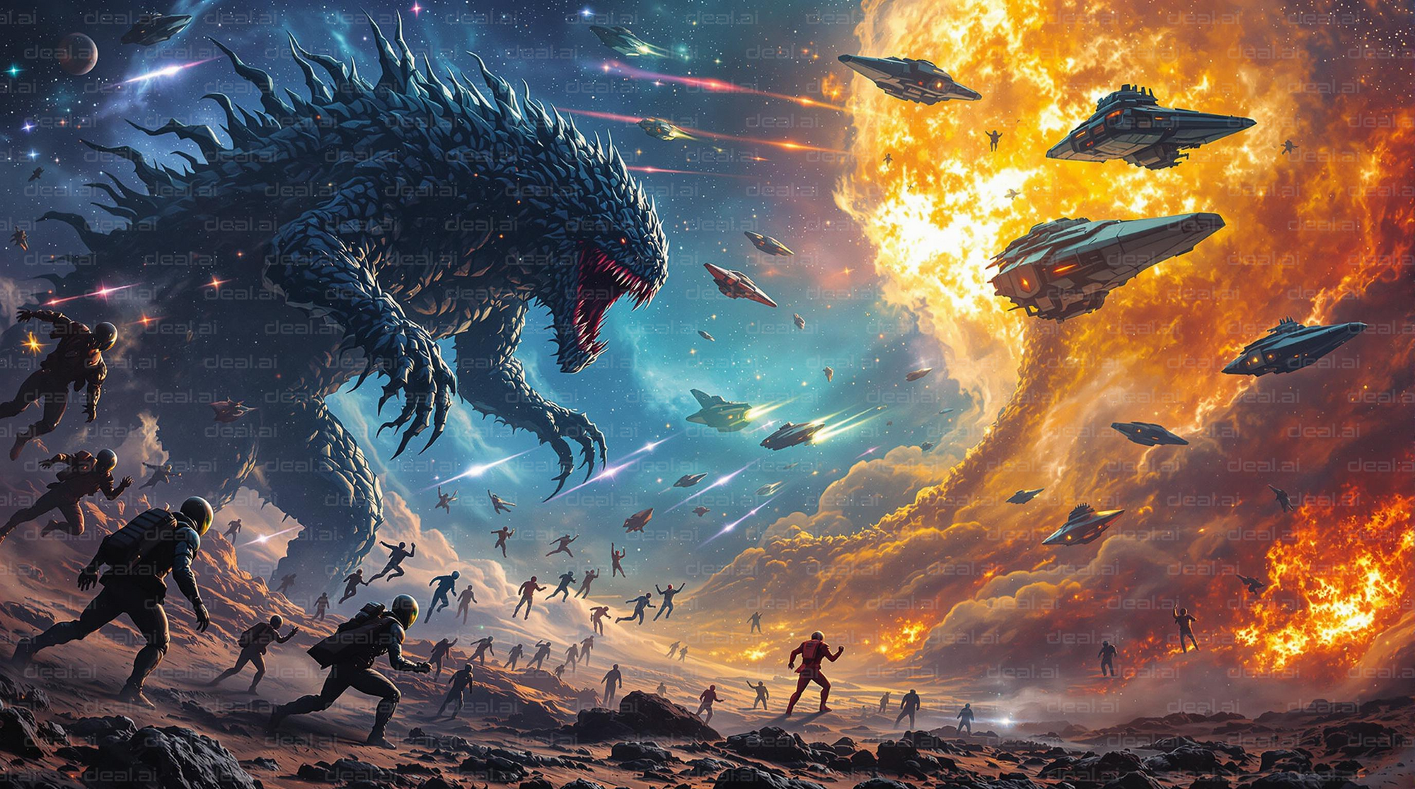 Galactic Monster Battle Unleashed