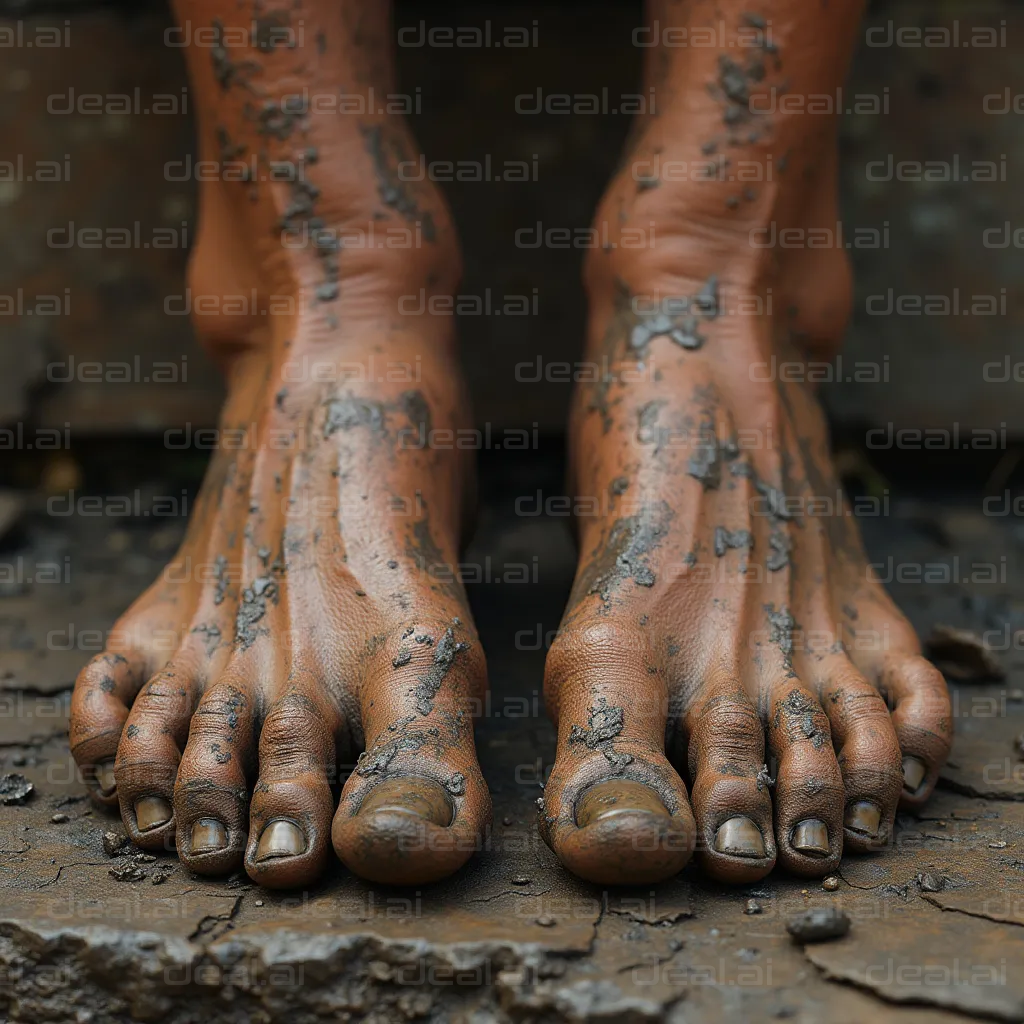 "Muddy Feet: A Close-Up"