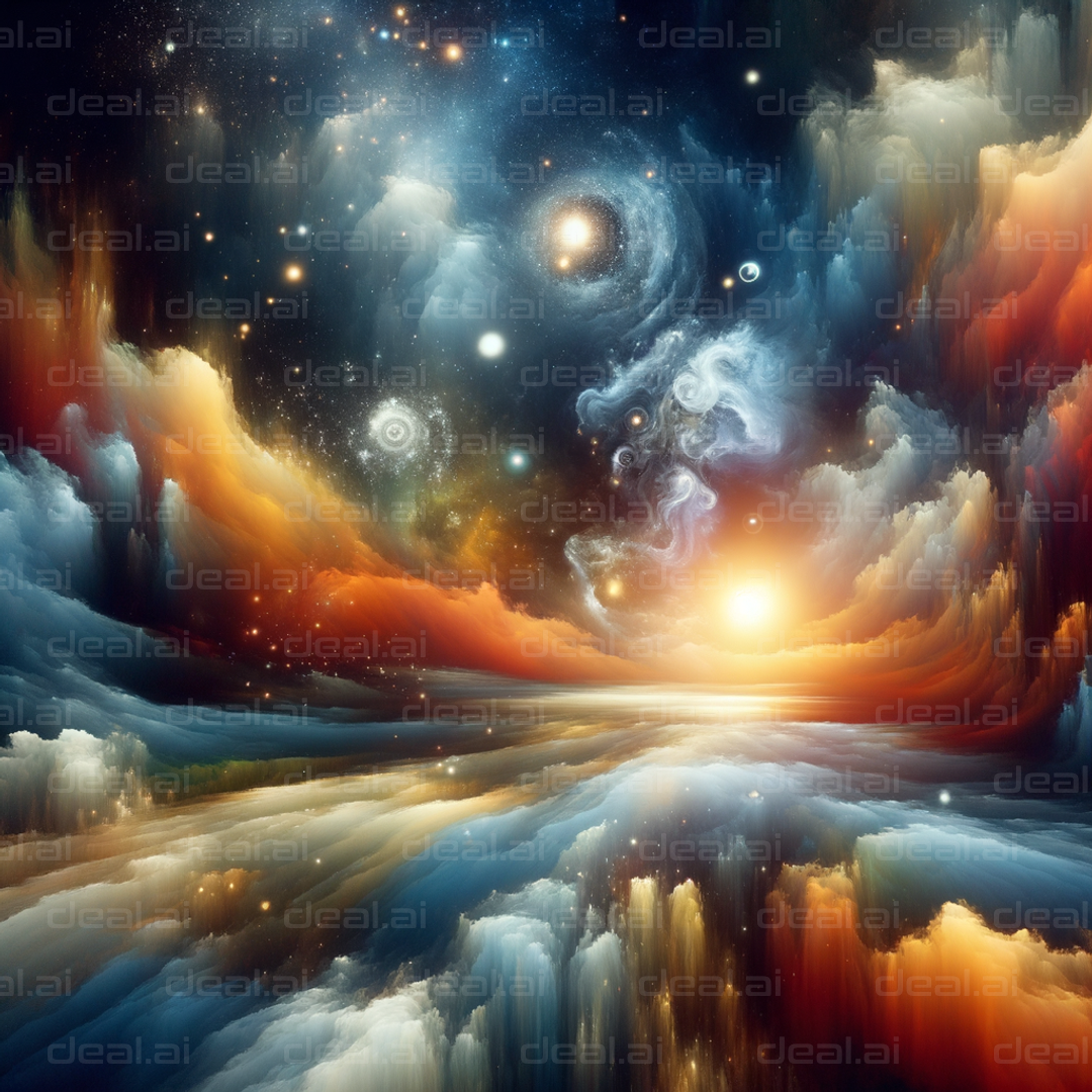 Celestial Dreamscape Explosion