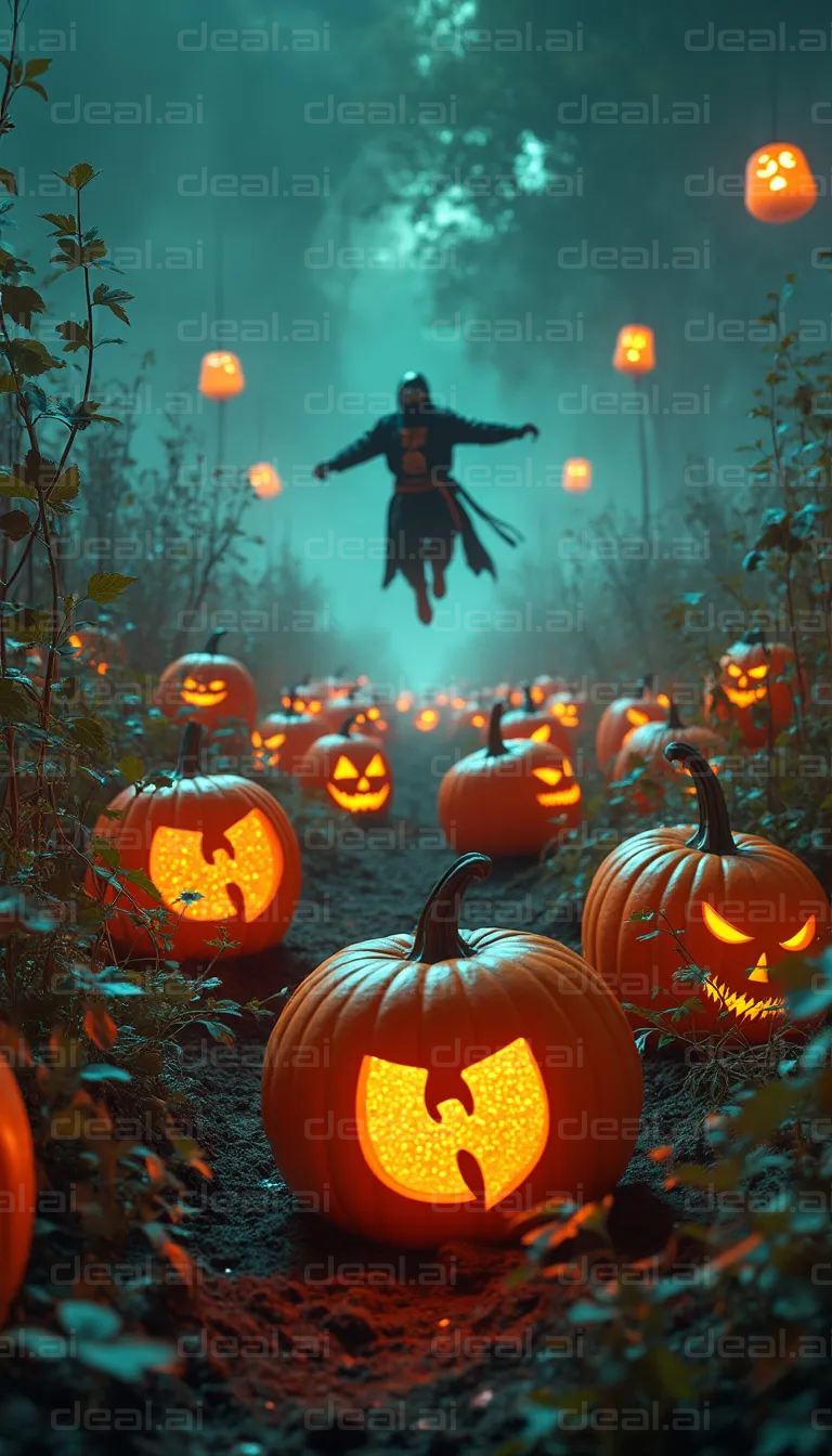 "Haunted Pumpkin Path"