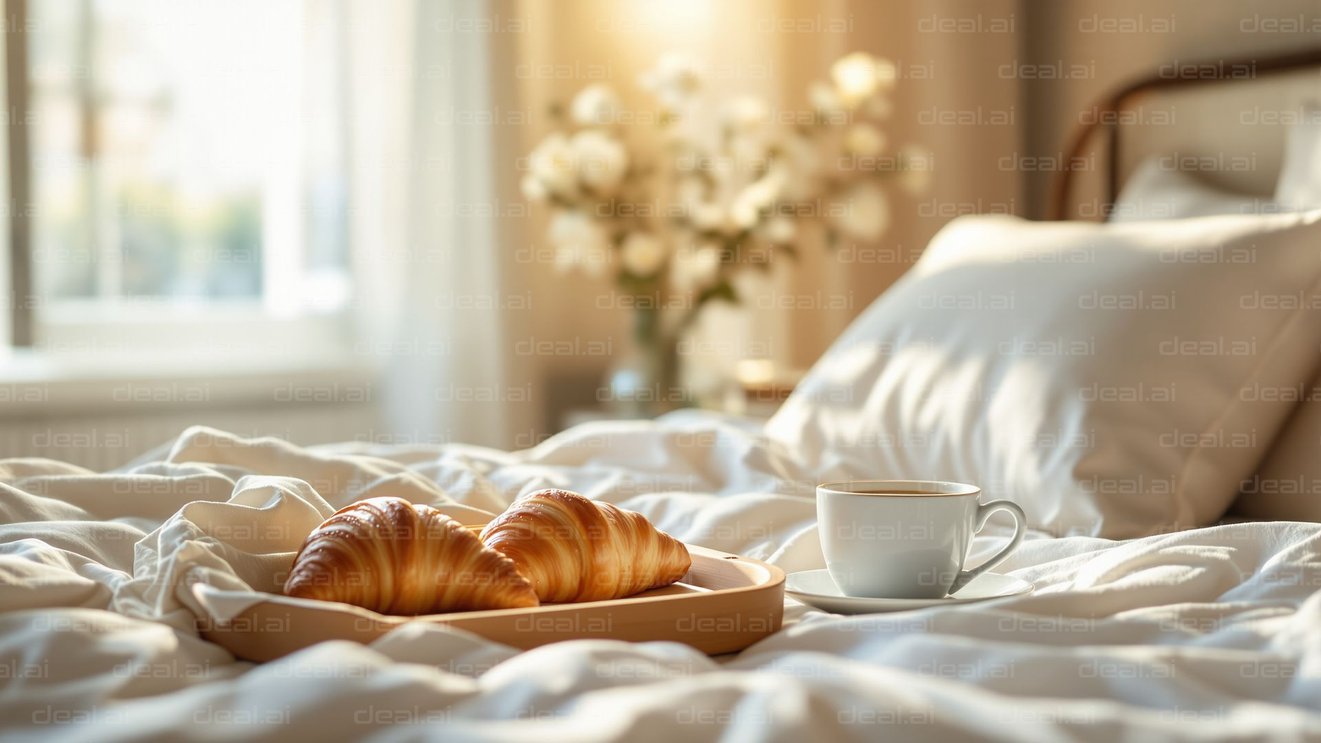 Cozy Breakfast in Bed Delight