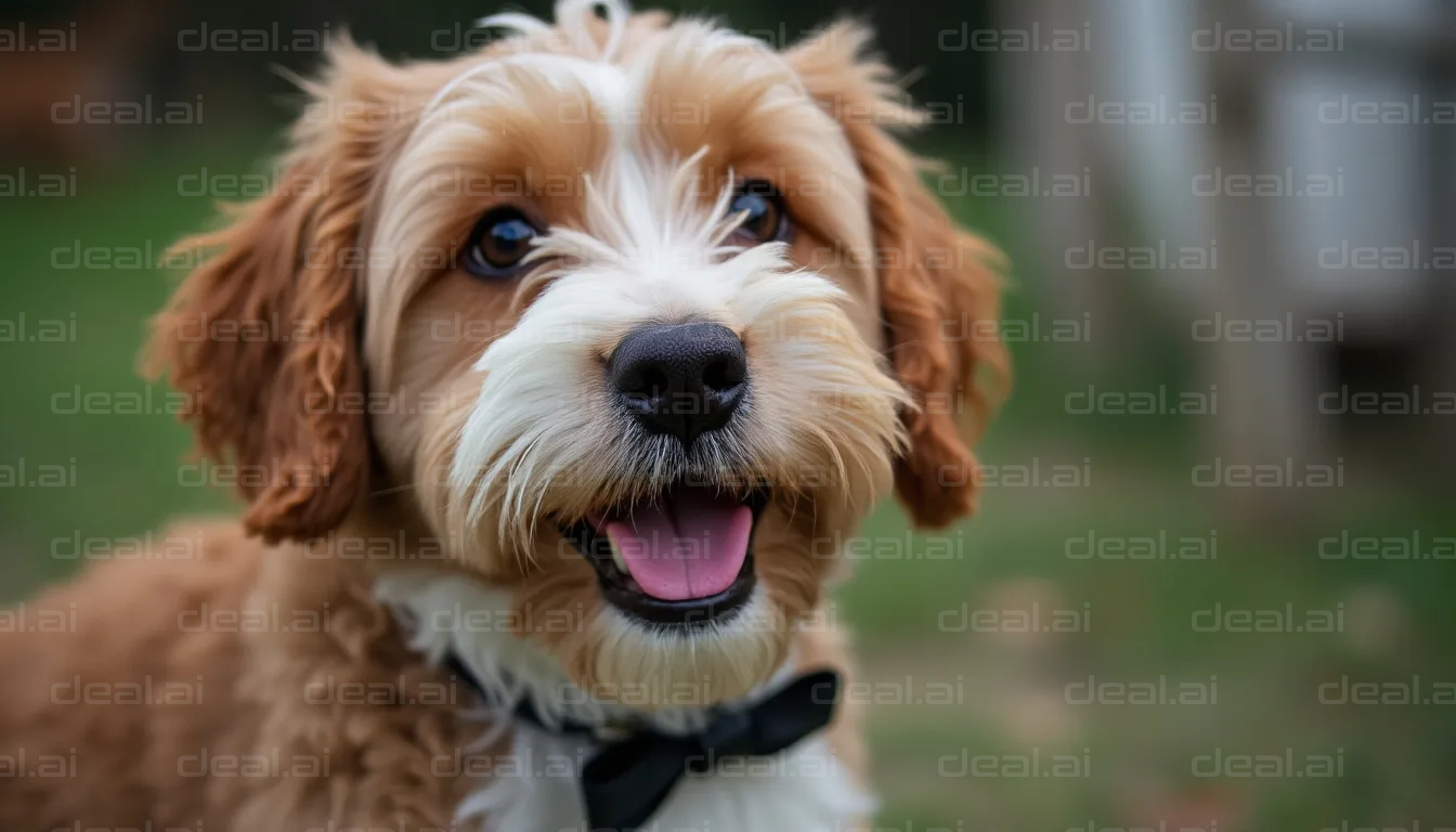 Cute Pup in a Bow Tie