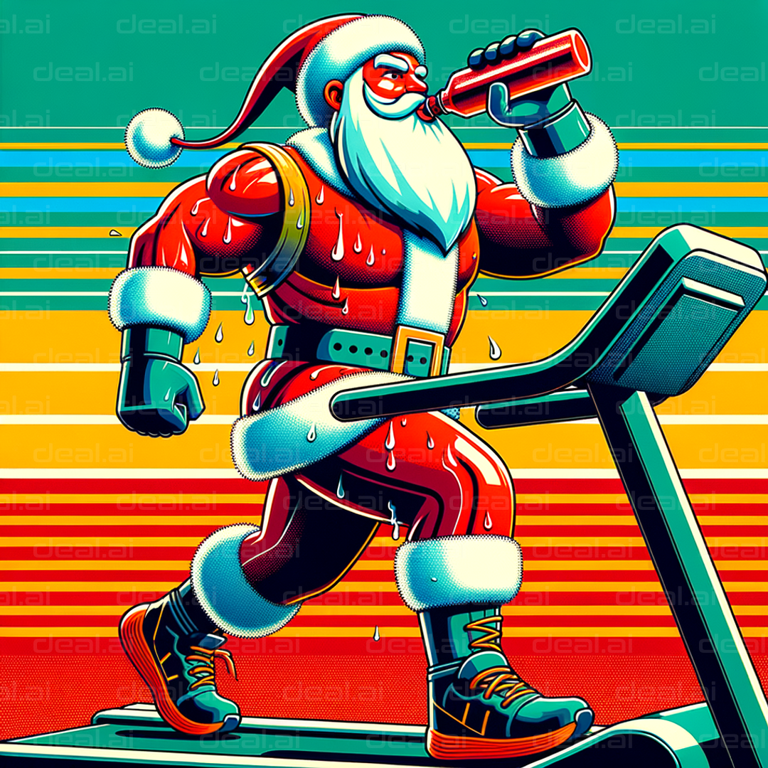 "Santa Hits the Treadmill"