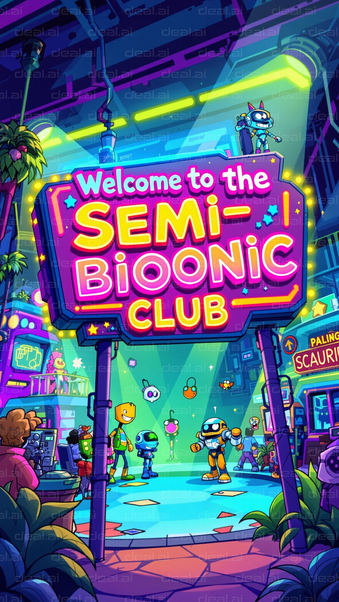 Semi-Bionic Club Adventure Awaits