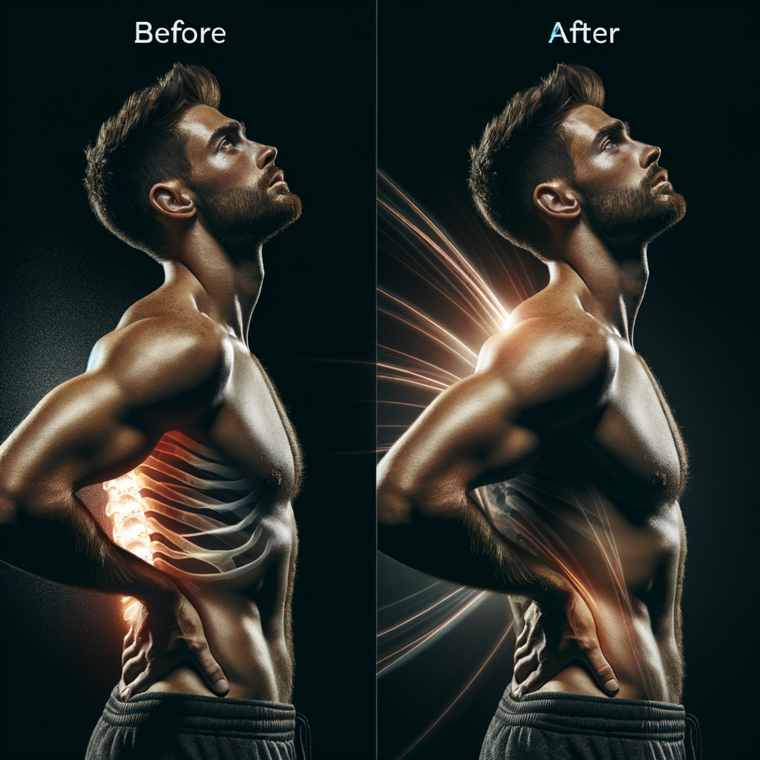 "Back Pain Relief: Before and After"