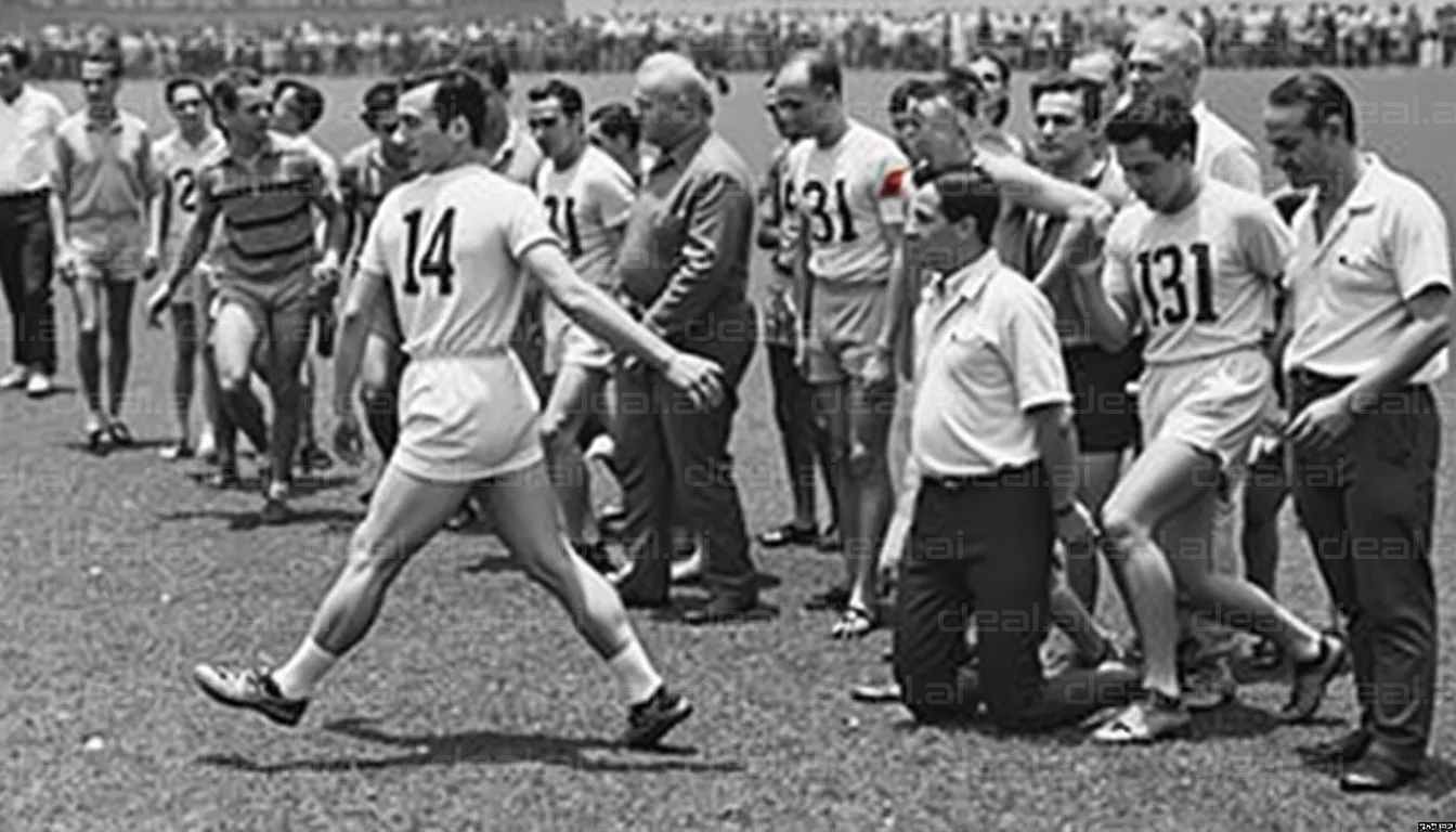 Historic Walkout on Grass Field