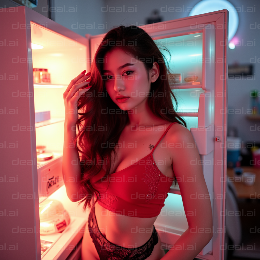 "Chilled Elegance: Radiant Glow"