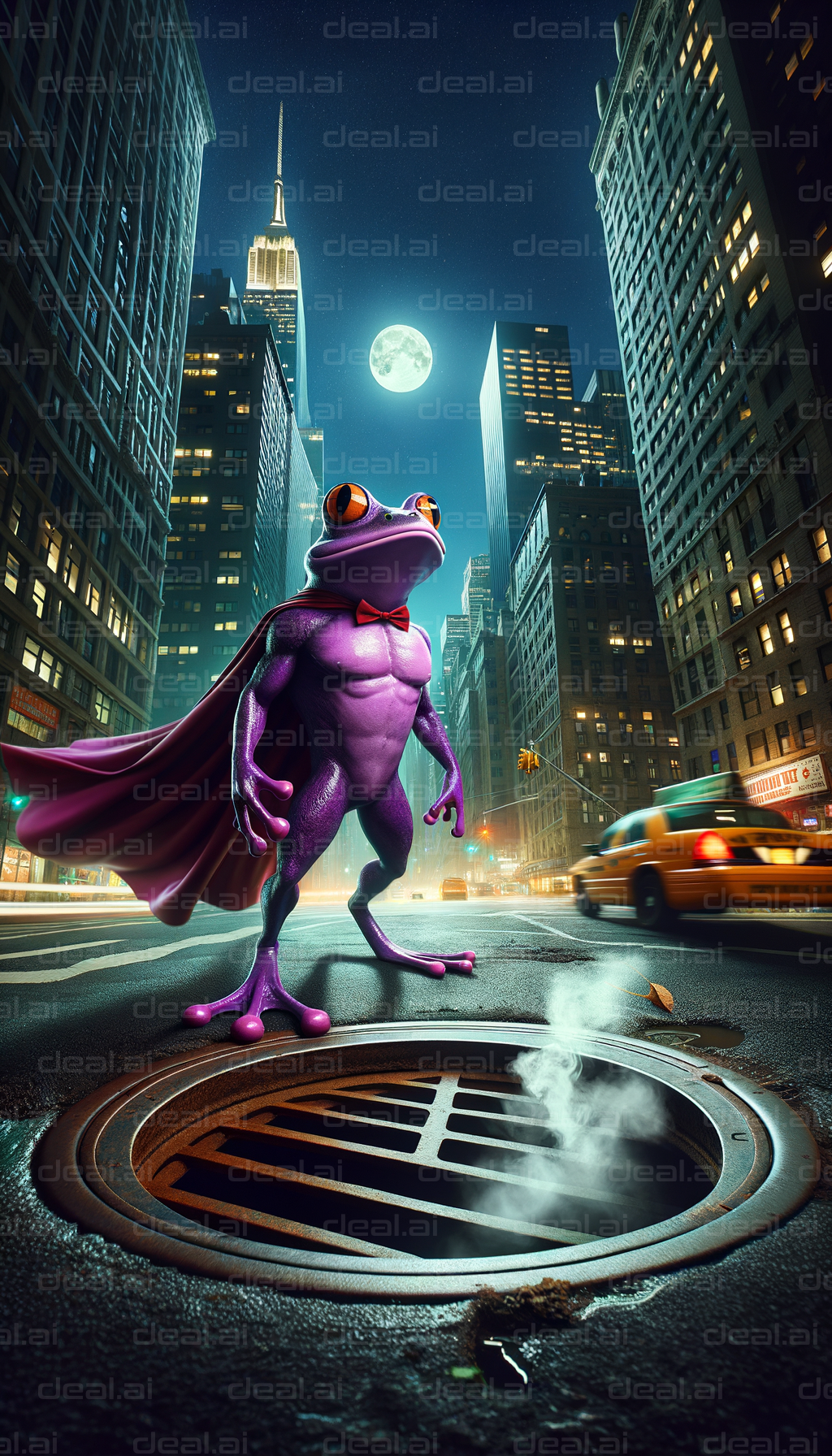 Superfrog in the City