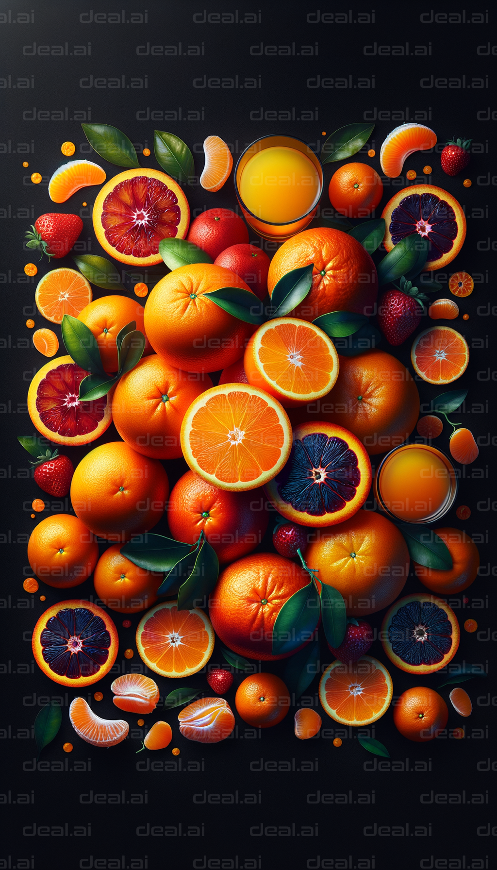 Vibrant Citrus Fruit Medley