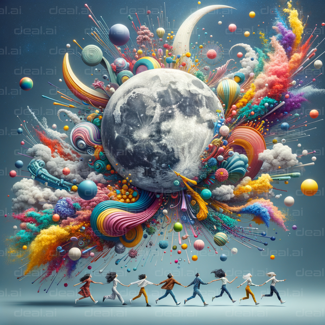 "Cosmic Dance of Creativity"