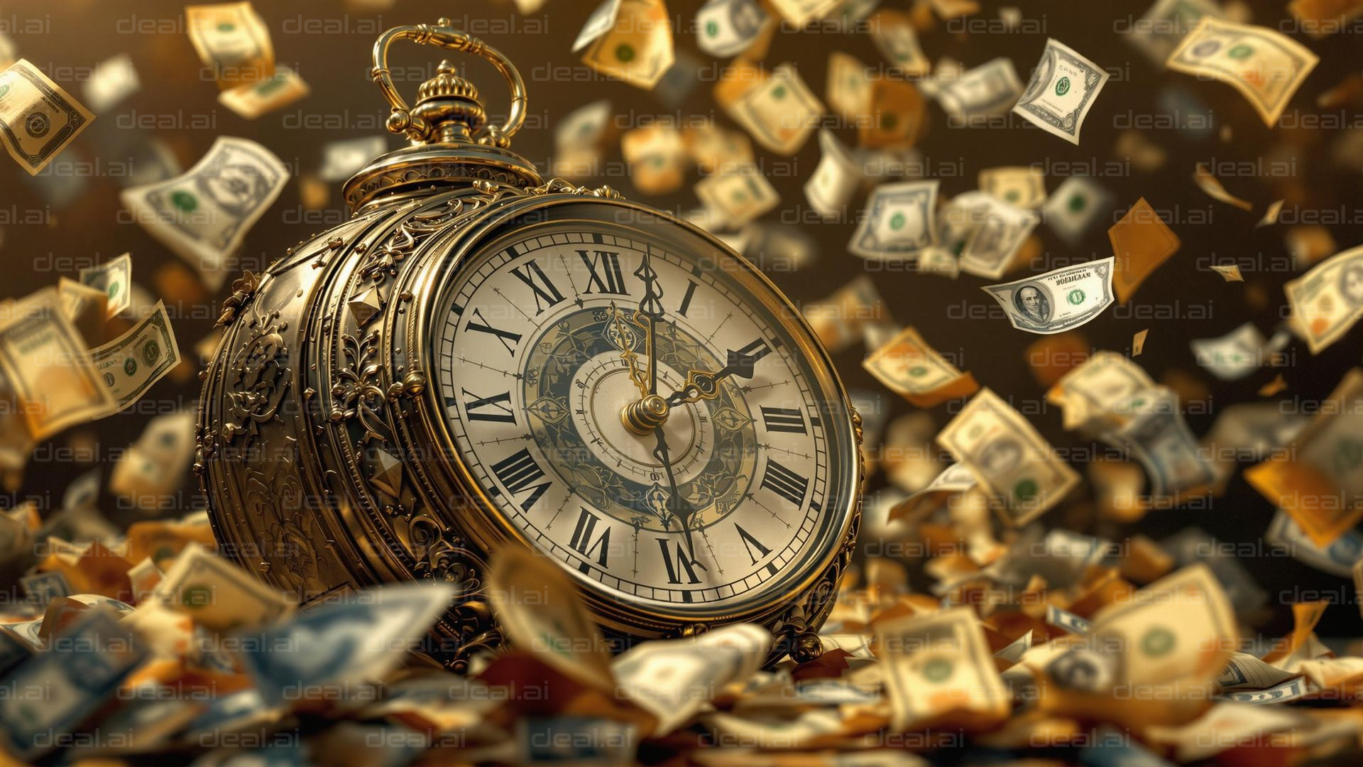 "Time Is Money: Clock and Cash Flow"