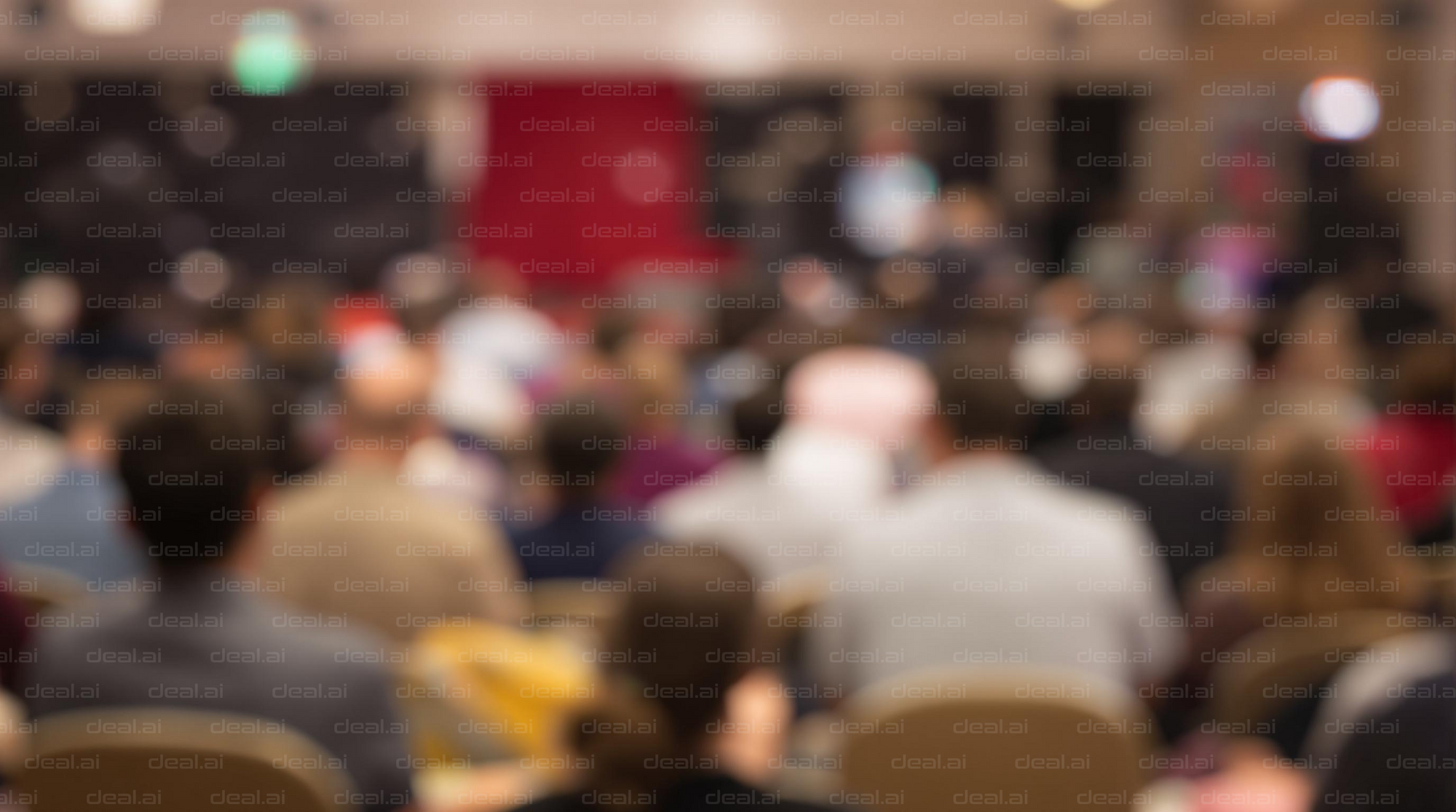 Blurry Audience at Event