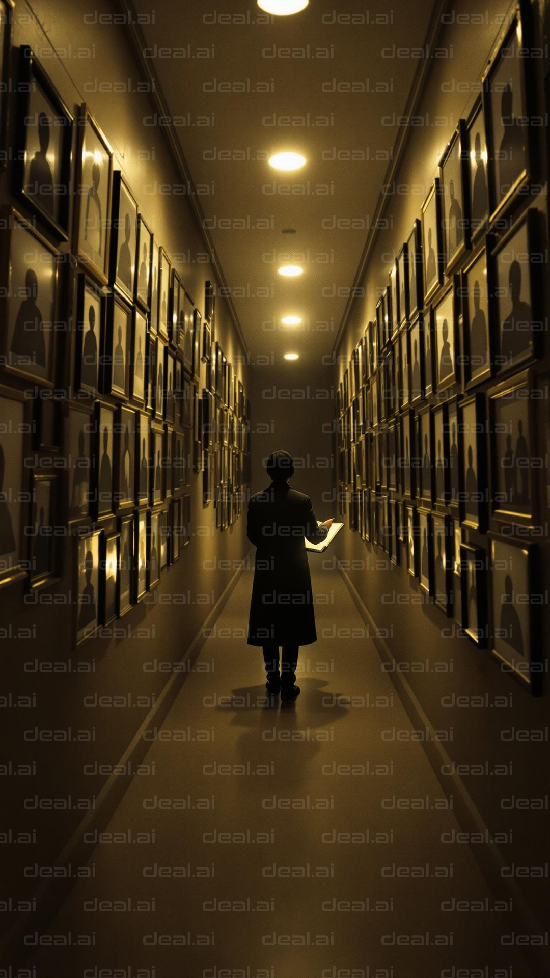 "Mystery in the Portrait Hallway"