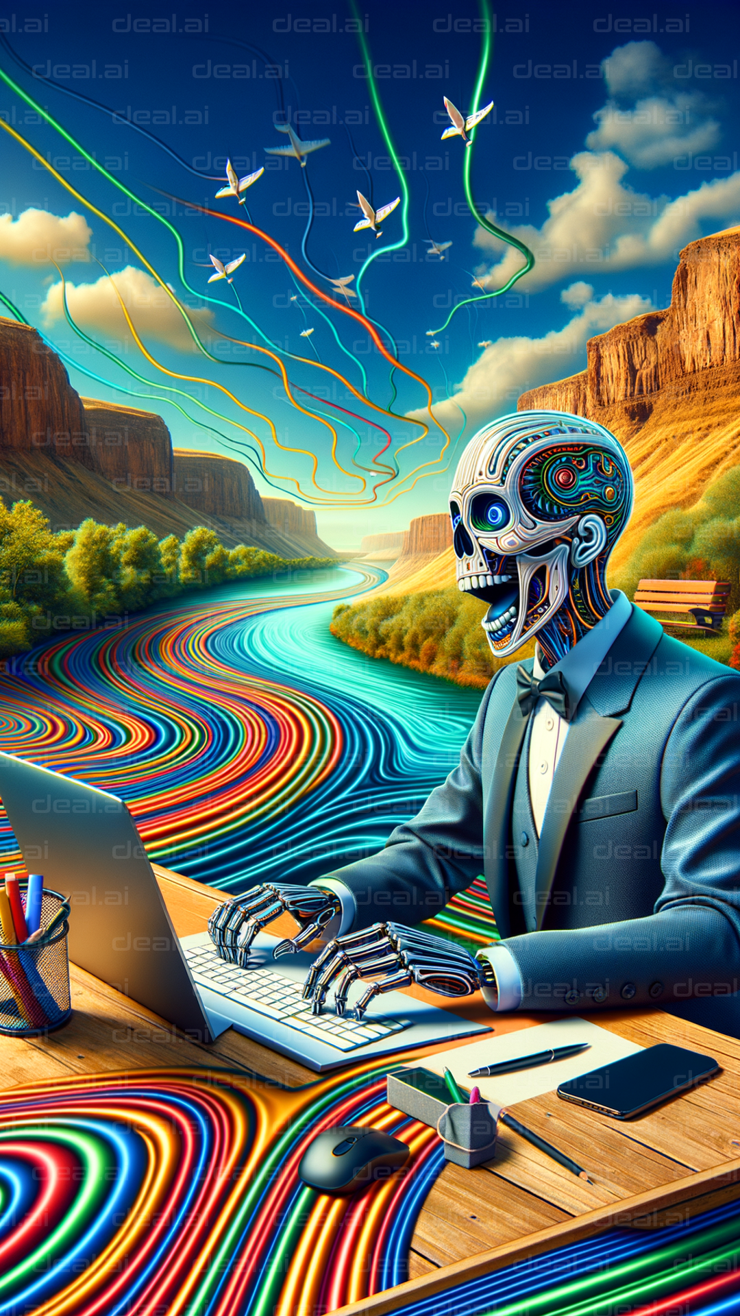 Cyber Fantasy on Rainbow River