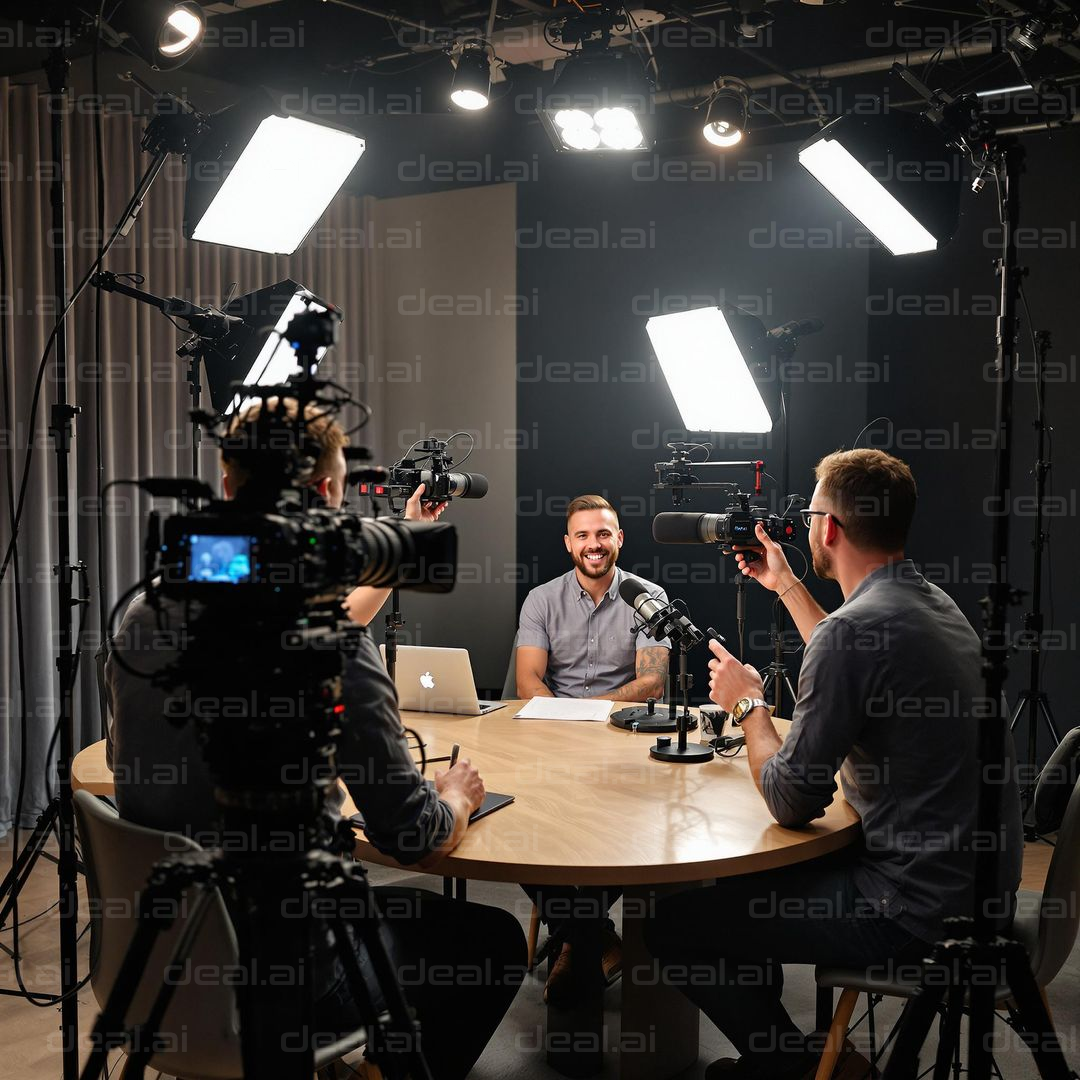 Podcast Recording Session
