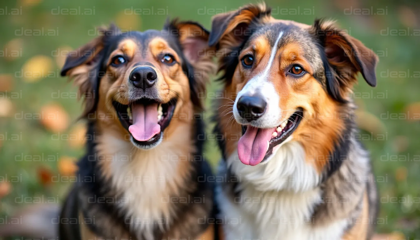 Happy Dogs Enjoying the Day