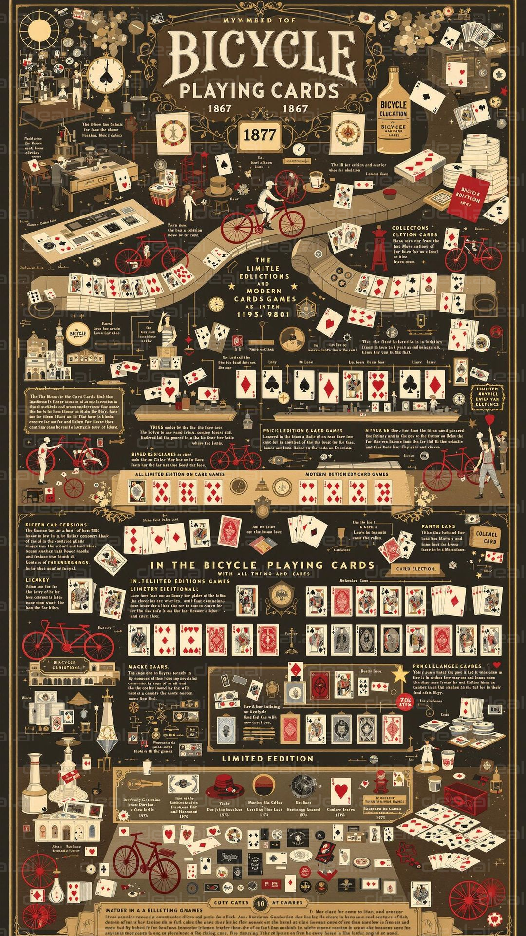 Bicycle Playing Cards Illustrated History