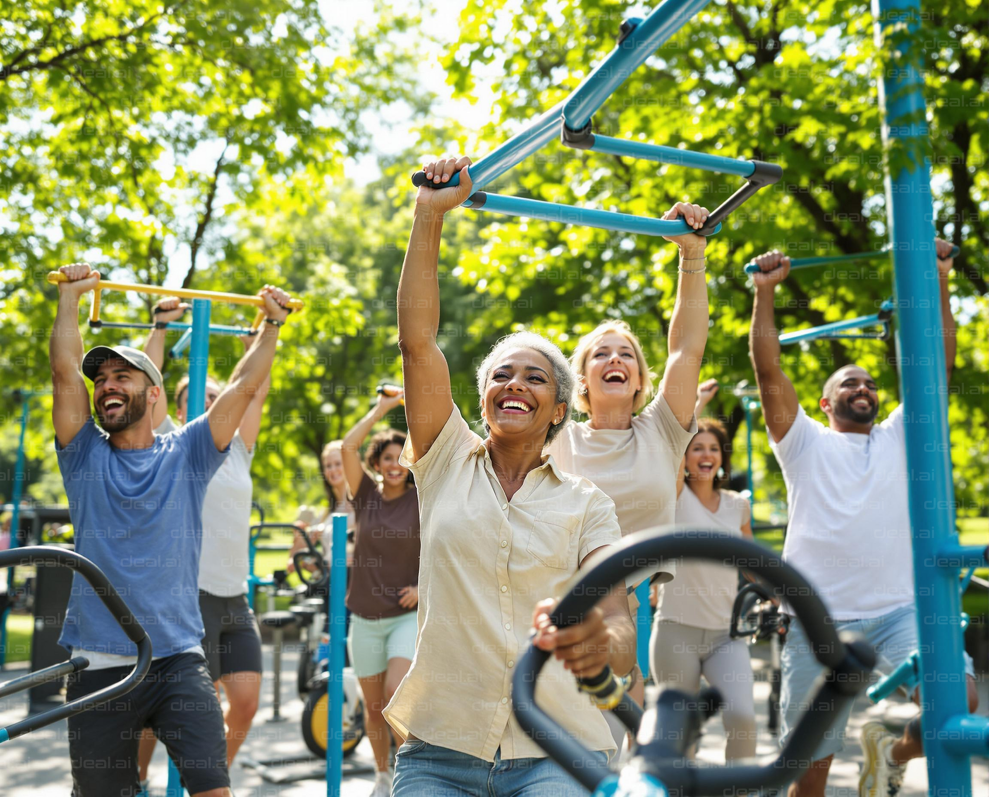 Outdoor Fitness Fun for All Ages