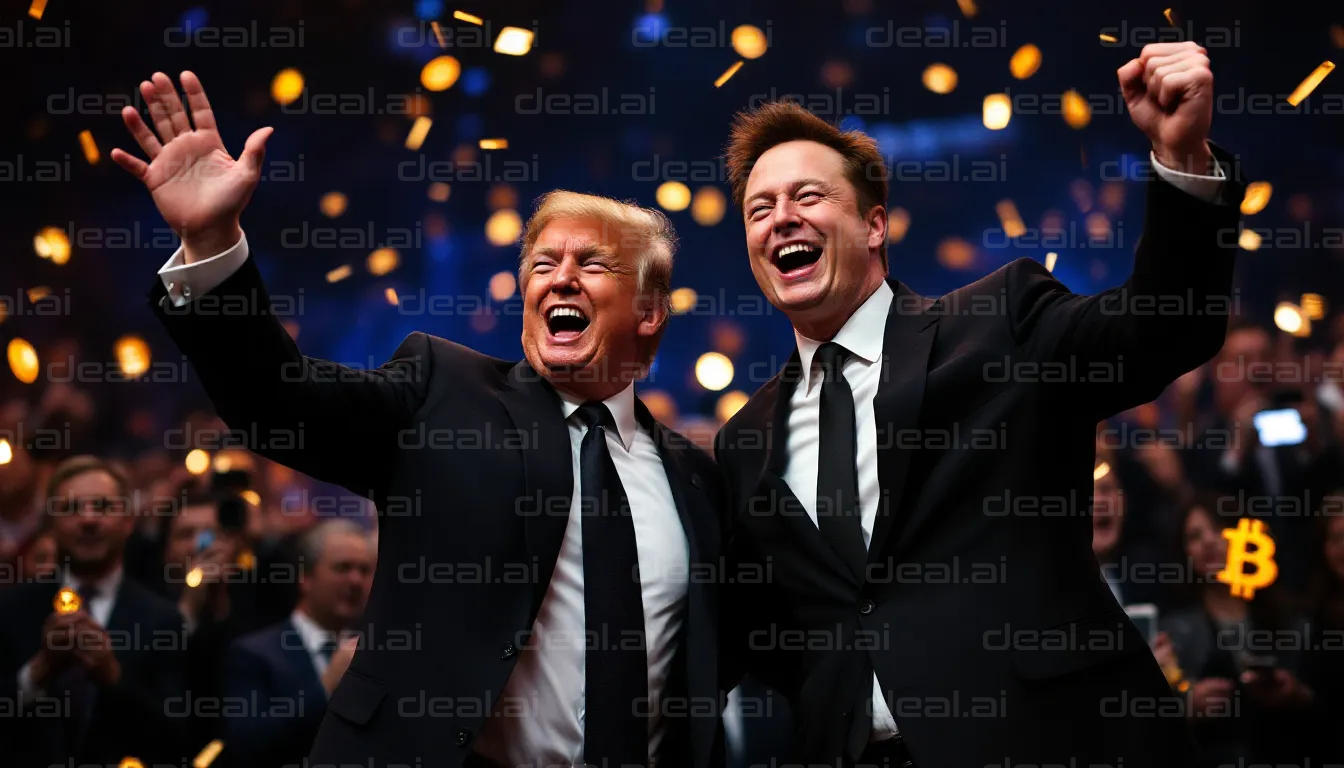 Joyful Celebration Amidst Sparkling Lights