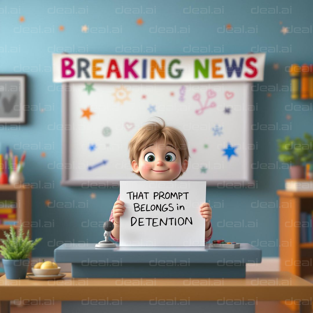"Prompt in Detention: Breaking News"