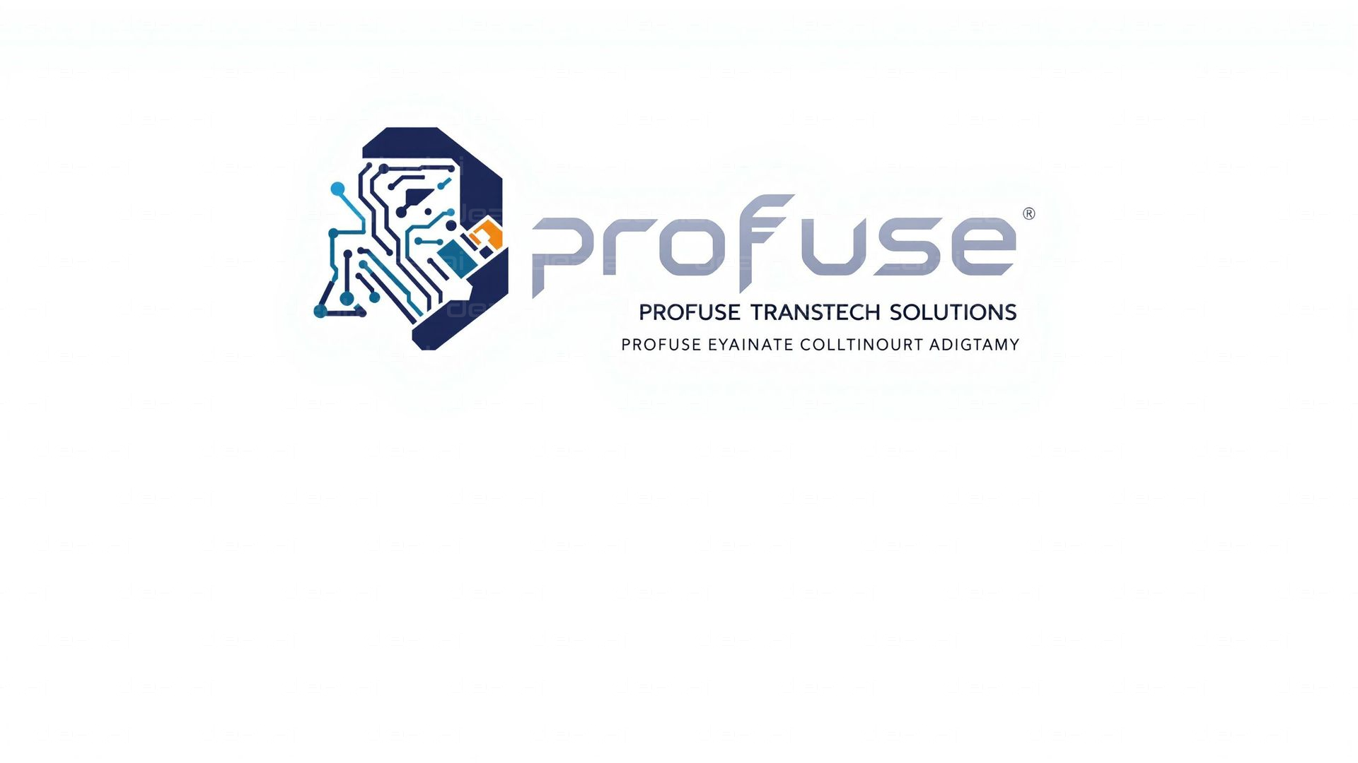 Profuse Trantech Logo Design