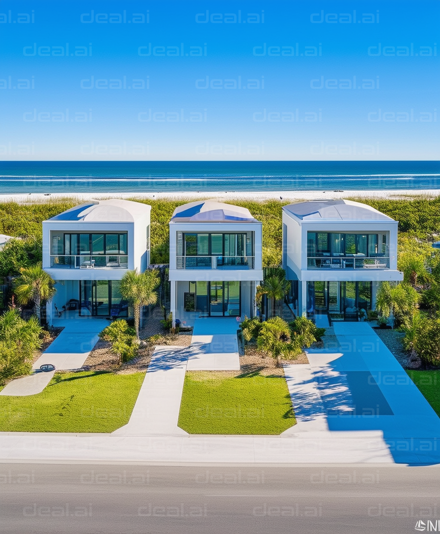 "Modern Beachside Homes with Ocean View"