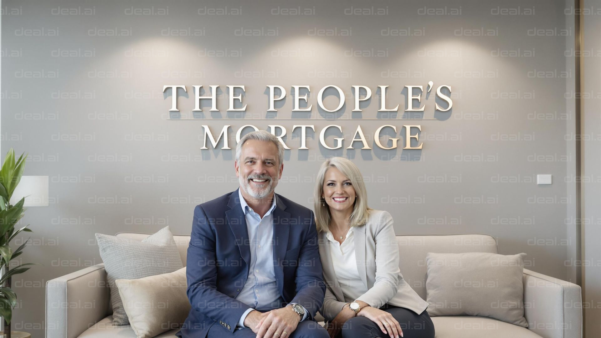 Mortgage Team in the Office Lounge